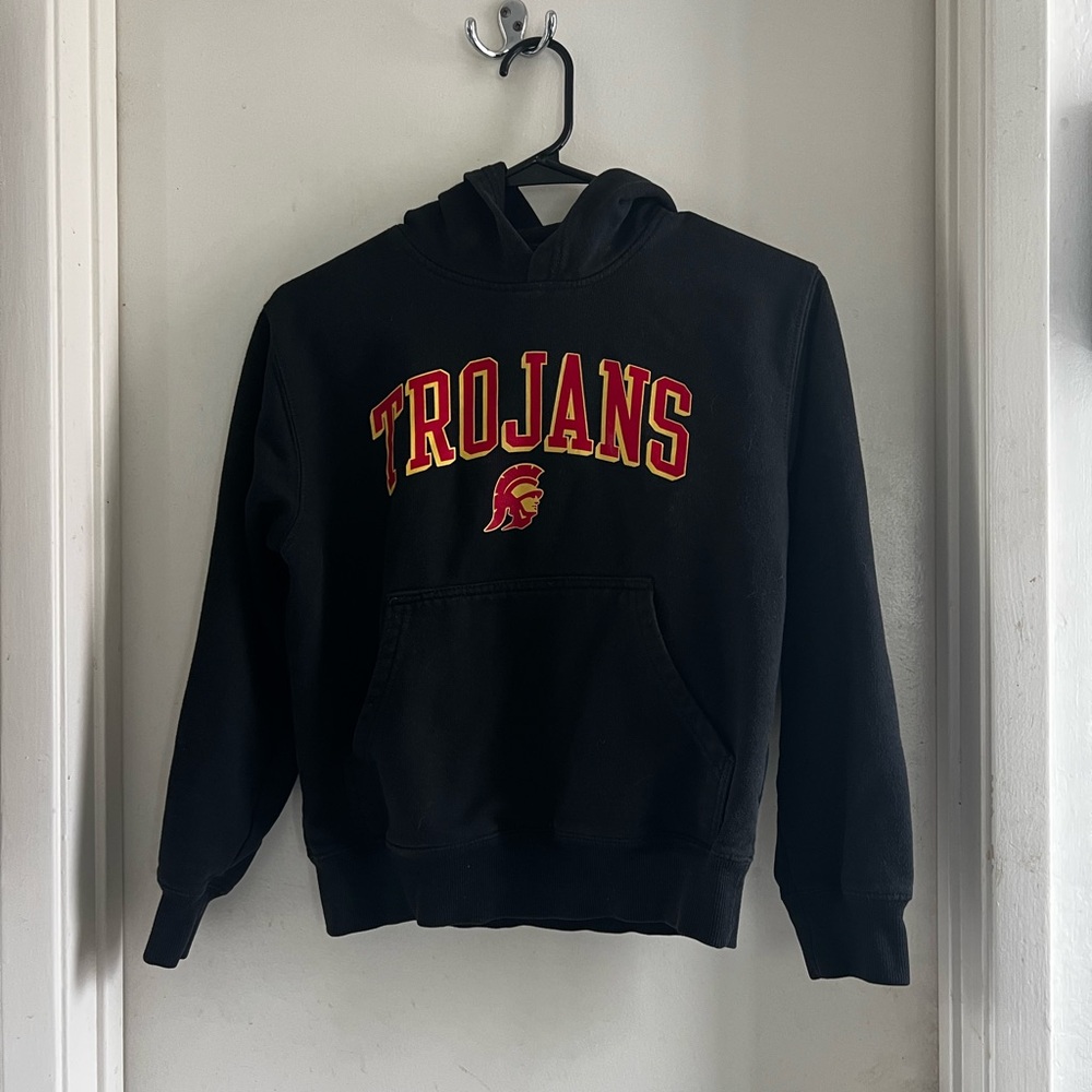 USC Trojans licensed hoodie. Youth Small 8/10